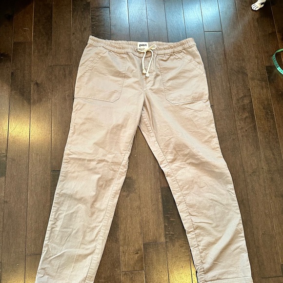 Pact Women's Cropped Pants in Tan - Picture 3 of 7